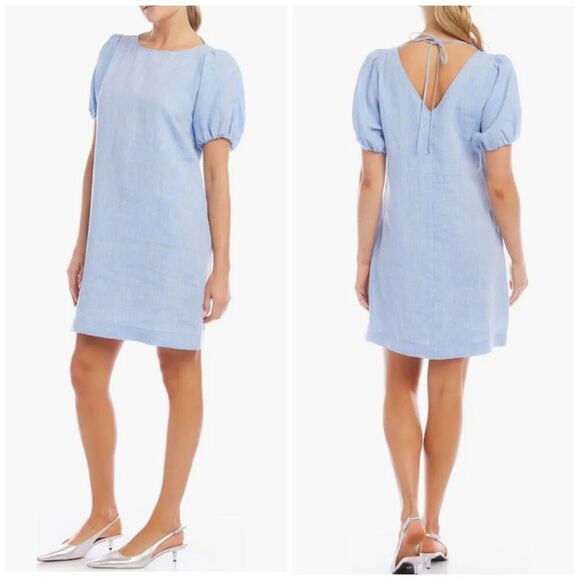 Fifteen twenty Juliette linen dress size small - Picture 2 of 10